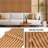 Self-Adhesive Waterproof PVC Imitation Grille Wallpaper for Bedroom Wall Decoration