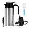 750ML Large Capacity Portable Travel Insulated Bottle Car Electric Hot Water Cup 12V&24V Stainless Steel Heating Water Kettle