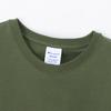 Champion Basic Long Sleeve Crew Embroidered Script Logo Women's T-Shirt, CW-X407, Olive, 100% Cotton, Neck,