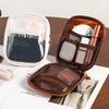 Letter Makeup Bag Mini Skincare Storage Bag Wash Bag PVC Transparent Cosmetic Bag  Travel
