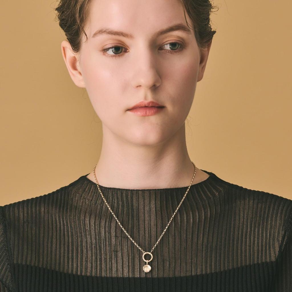 [Agate] [K10 Necklace]