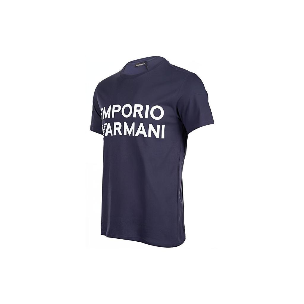 Emporio Armani Logo-print Cotton T-shirt 211831-3R479-4833