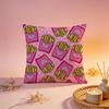 Fun Fast Food French Fries Cushion Cover Comfortable Durable Pillow Cover MultiScene for Home Office Car Sofa