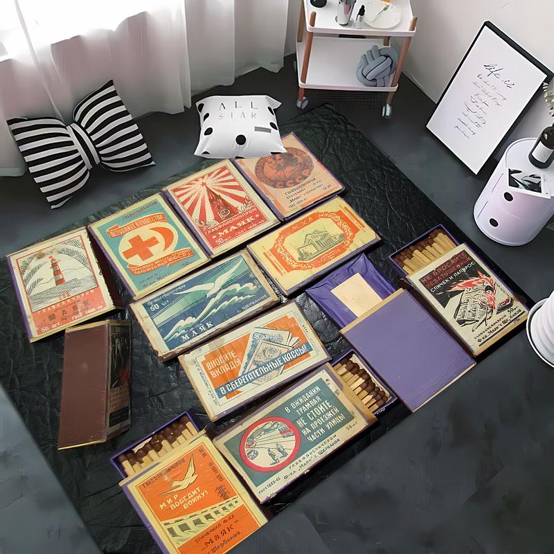 Naughty Matchstick 3D HD Cartoon Area Rug, Rugs Living Room,tapete for Bedroom Sofa Kitchen Doormat Decor,Kids Non-slipFloor Mat