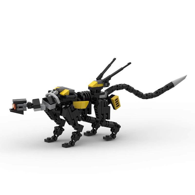 Assembling Building Blocks MOC Horizon Zero Dawn Tracker Small Particle DIY Model Toy For Men