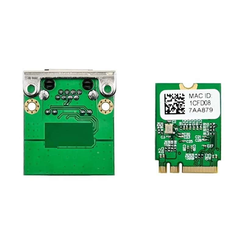 Industrial M.2 A+E KEY 2.5Gbps Ethernet Card Industrial Control Networking Card 2.5Gbps/1000/100Mbps M.2 Networking Adapter