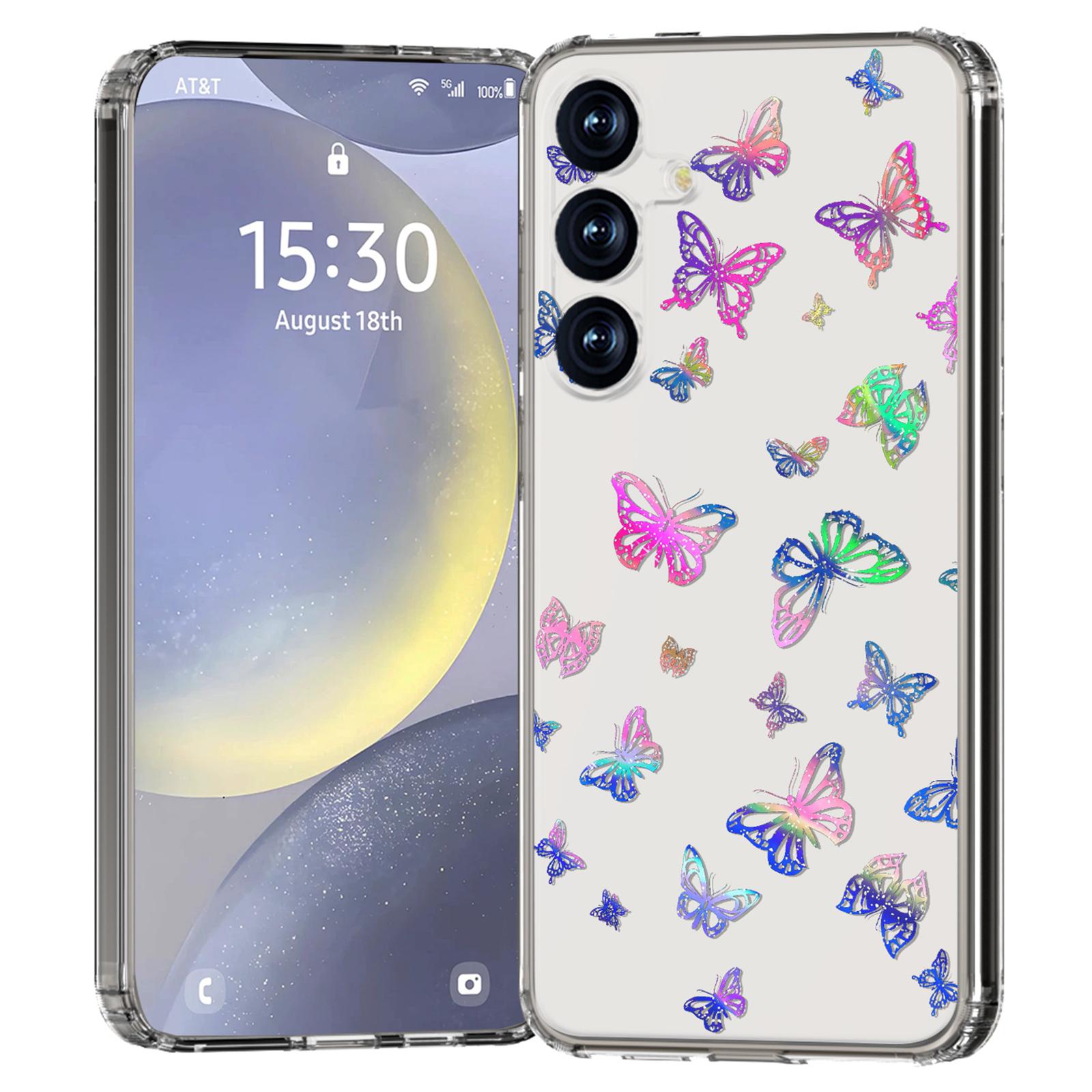

For Samsung Galaxy S25+ Phone Case IMD Pattern Print PC TPU Mobile Cover C