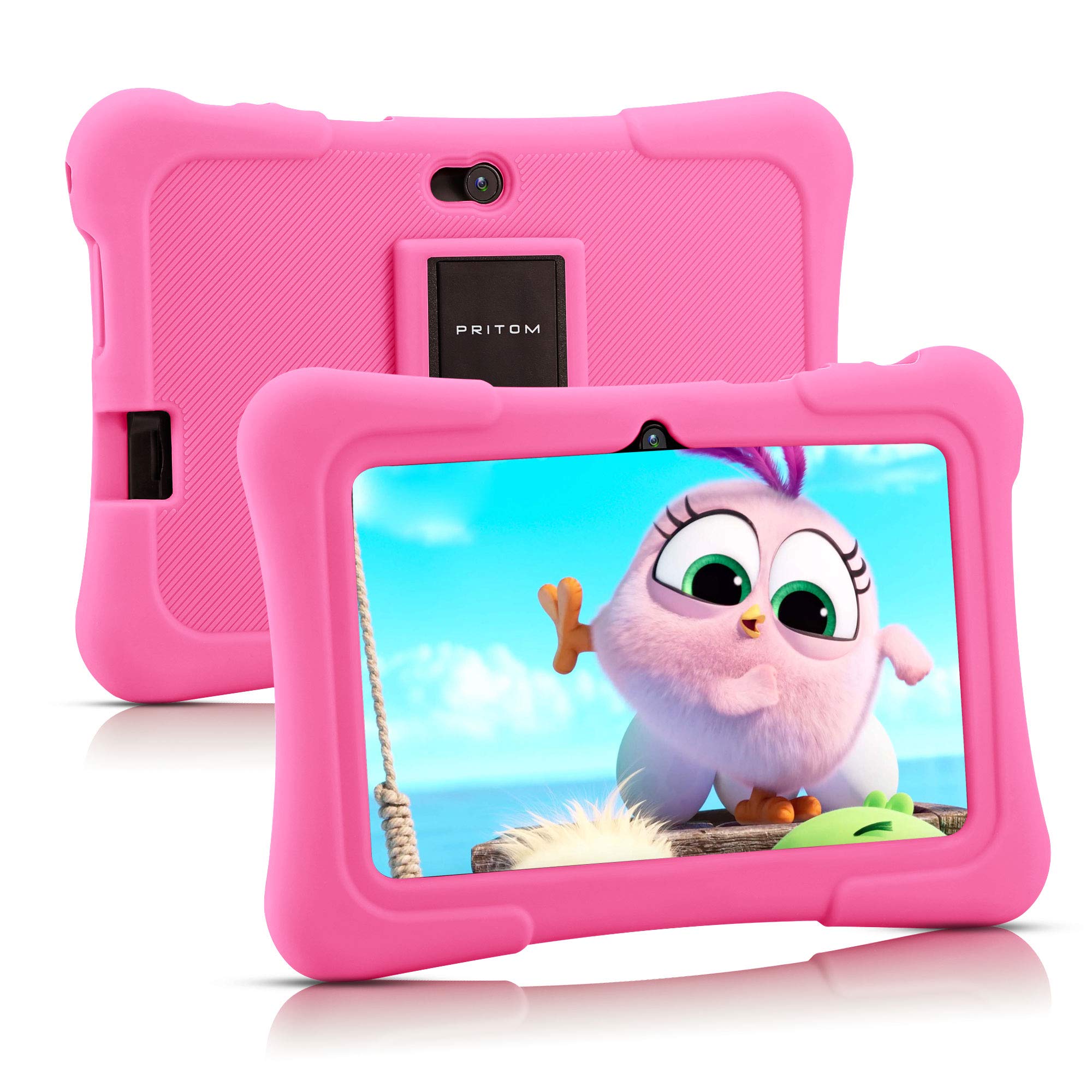 

PRITOM TOUCH7 Kids YouTube Kids Google Kids Space Time Drop GMS 32GB IPS Lightweight Case Included Tablet, 7-inch, Child-Friendly Tablet, & рожевий