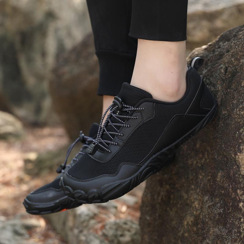 Oddychające buty trekkingowe z siateczki męskie damskie barefoot outdoorowe sneakersy antypoślizgowe trekkingowe kempingowe buty sportowe elastyczne buty do chodzenia