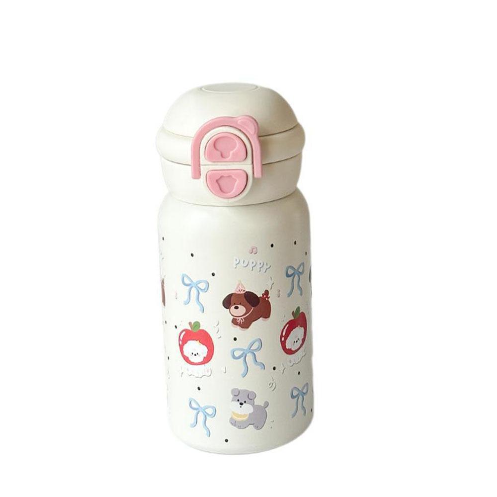 Leak-proof Thermal Water Bottle Keep Drinks Hot And Cold Bouncing Insulated Tumbler Student