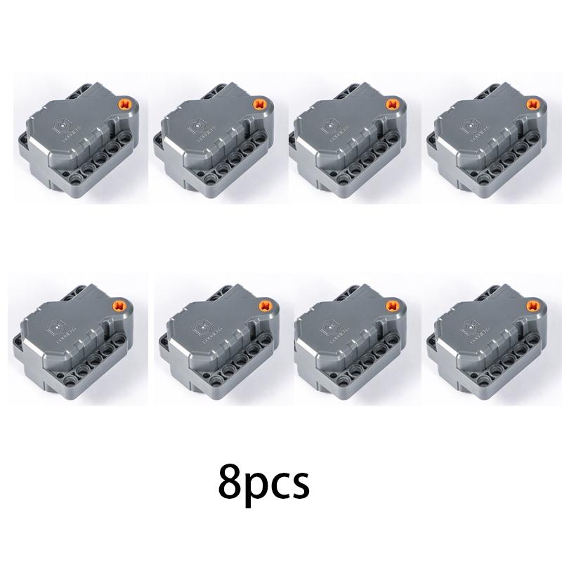 Pull Back Motor 6x5x3 Technical Car Parts 12787c01 legoeds-Compatible Construction Block MOC Car Vehicle Project Inertia Motor 12799