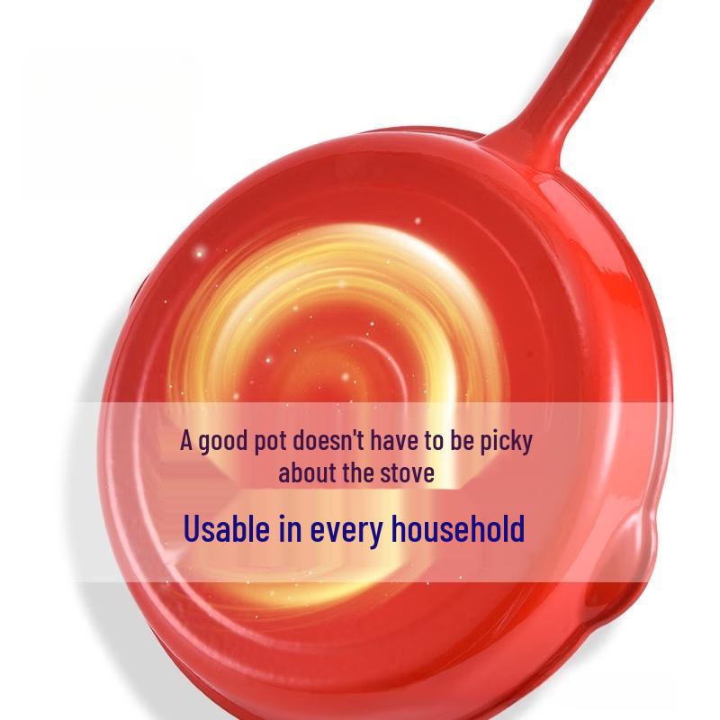 Enameled Non-Stick Frying & Grill Pan