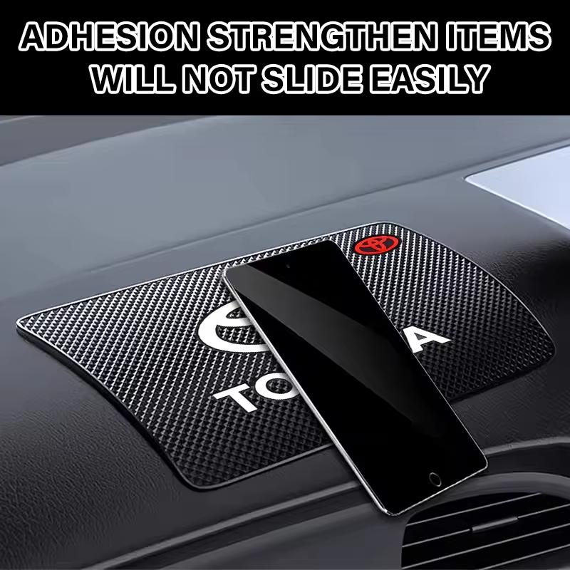 Car Logo Anti Slip Pad Waterproof Phone Glasses Pad Car Accessories for Honda Civic Accord CRV HRV Jazz City Odyssey Jade Vezel