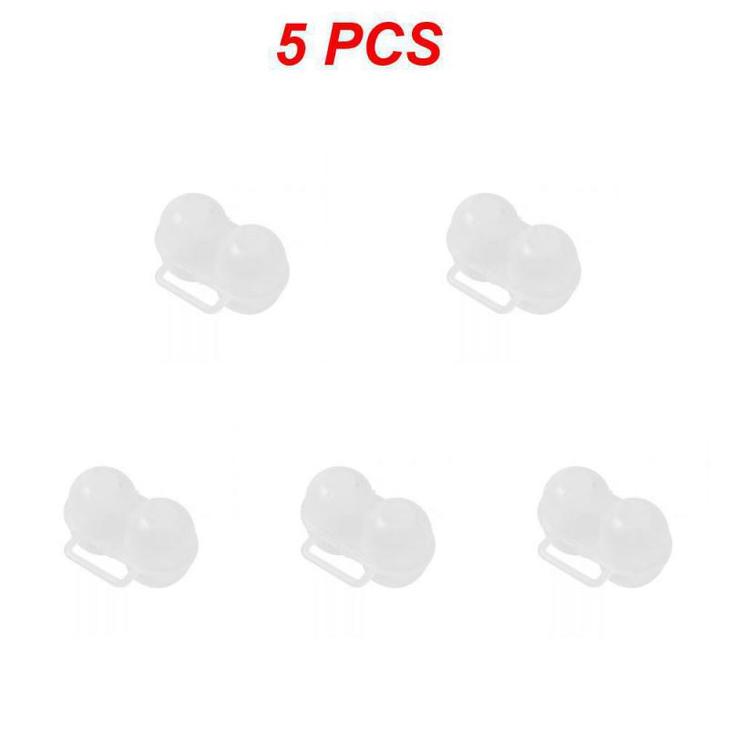 1-5pcs 2-cell Outdoor Portable Egg Box, Eggs Carrier with Handle Shockproof Anti-drop, Egg Storage Container, Plastic Egg Tray