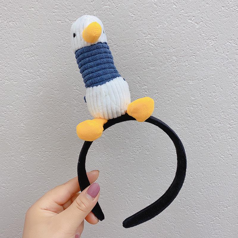 Sevimli Karikatür Hayvan Baş Bandı - Kadınlar İçin Tatlı & Komik Kore Tarzı Saç Aksesuarı