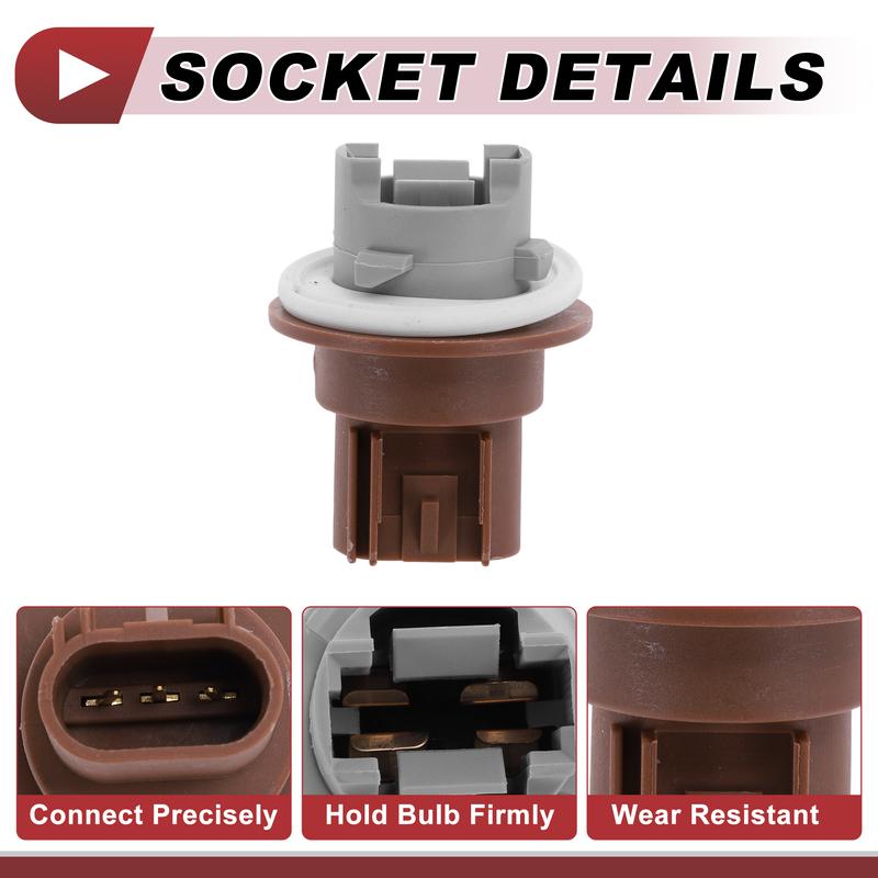 X Autohaux Parking Light Socket Wiring for Chrysler Town & Country 08-16 Turn Signal