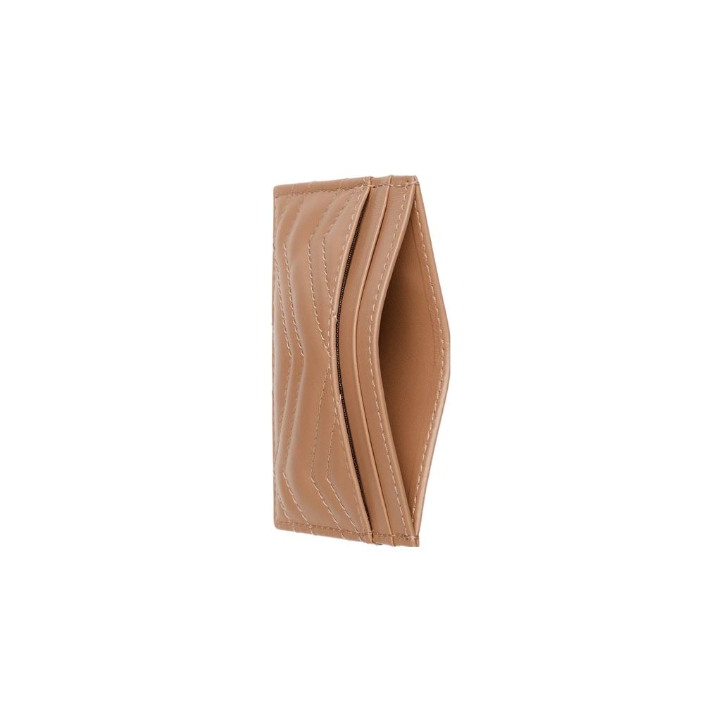 Gucci GG Marmont Series Brass Accessories Leather Card Holder Women Card Holder Rose-Beige 443127-AABZK-2754