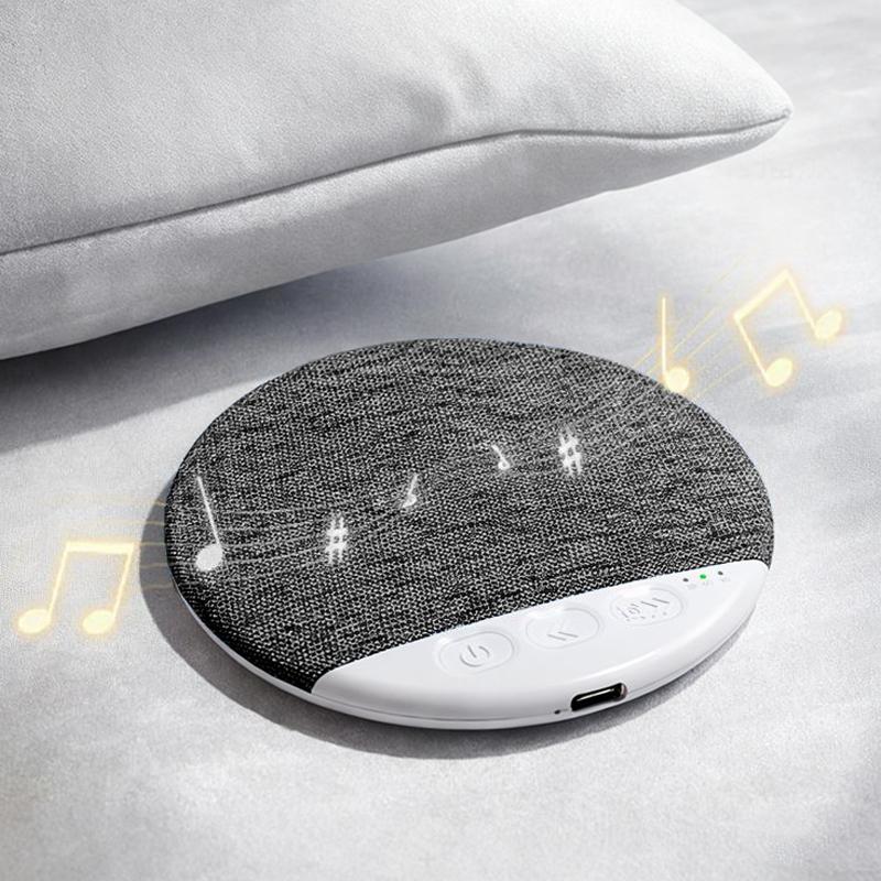 Under Pillow Mini Speaker 5.4 Hifi Stereo Sound Machine White Noise With 30/60/90 Min Timer For Bedroom Sleep·