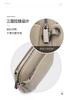 Minimalist Commuter Genuine Leather Women's Shoulder Bag Casual Small Square Bag Multi-Pocket Top Grain Cowhide Crossbody Bag
