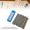 36PCS Solid Round Stainless Steel Rod Stainless Steel Round Metal Rod  Wire Wrapping