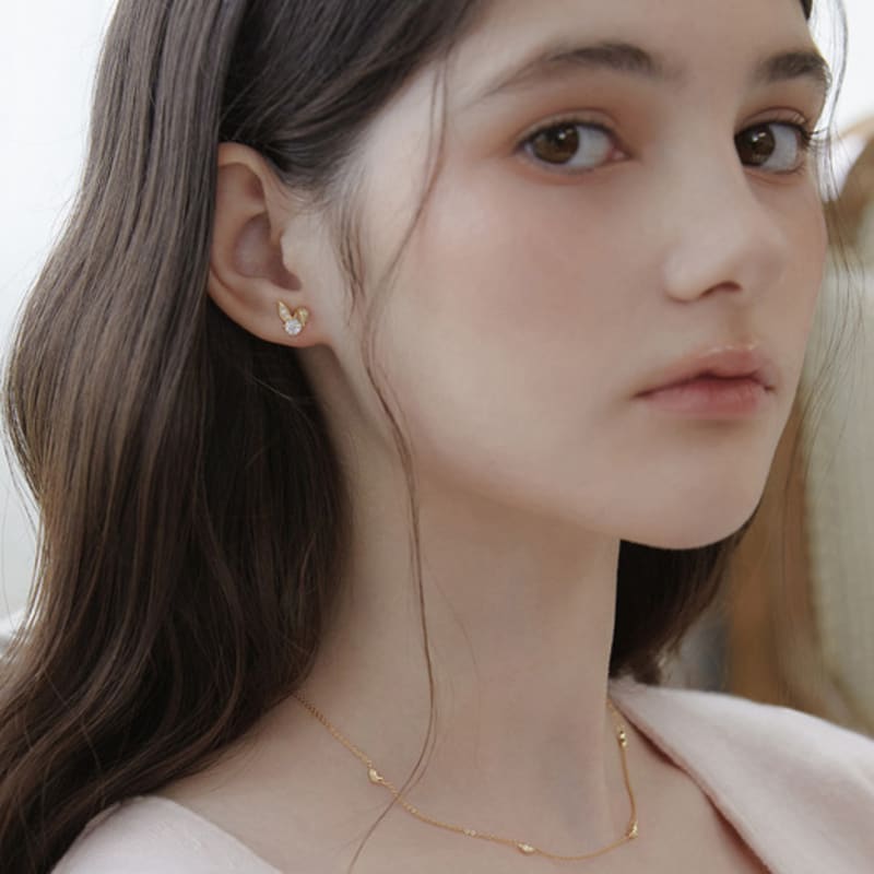 TATIANA (925 Silver) Wink Bunny Earrings EC3135