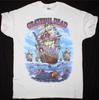 Grateful Dead Ship of Fools Neues Weißes T-Shirt Geschenk für Fans Alle Größen S-4XL