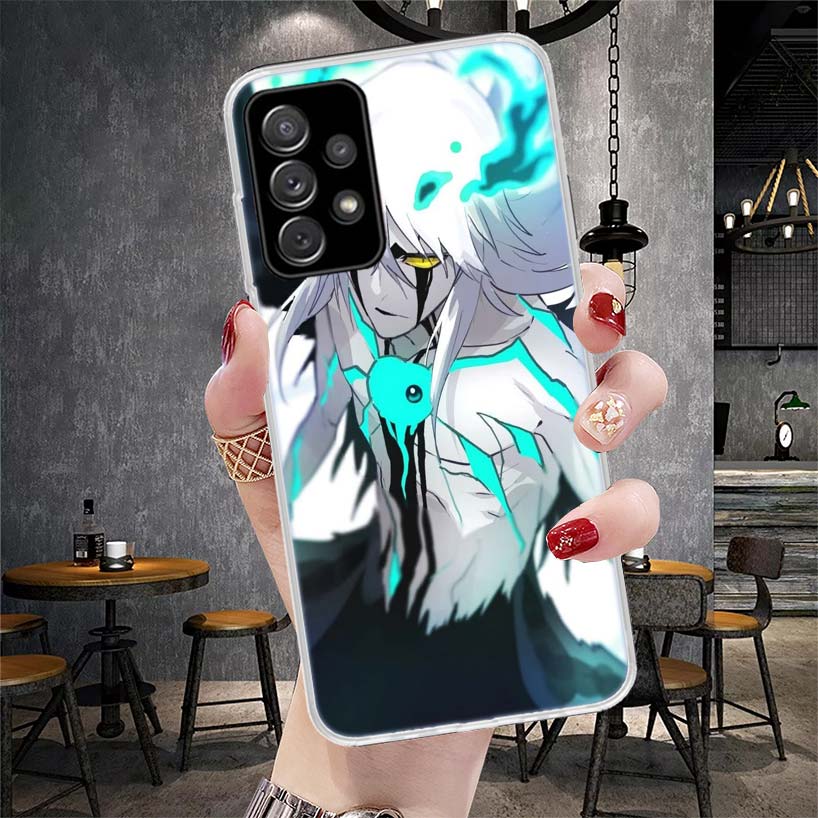 Bleach Ulquiorra Cifer 4 Soft Phone Case For Samsung Galaxy A12 A22 A32 A52 A72 A02S A51 A50S A71 A70 A31 A20S Note 20 Ultra S10