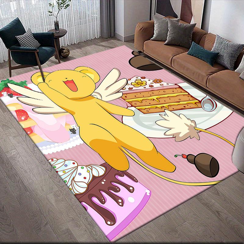 

Cardcaptor Sakura Kero Theme Collection Anti-Slip Rug, Rectangular Carpet, Sofa Area & Game Zone, Stylish Home Decor 60x90cm