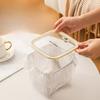 Mini and Cute Car Storage Press-type Desktop Trash Can On The Bedroom Coffee Table and Household Table