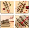 Kitchen Tool Barbecue Grill Stainless Steel Non-Stick Grill Basket with Handle BBQ Roast Rack for Home Outdoor Picnic