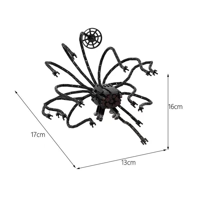 MOC Black Robot APU Mecha Robot Weapon Building Blocks Assembly Classic Movie Model Building Block Toy Holiday Birthday Gift