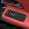 Real Soft Carbon Fiber Trim Sticker For Mercedes Benz A CLA Class W177 W118 C118 2020-2025 2025 Car Window Lift Control Frame