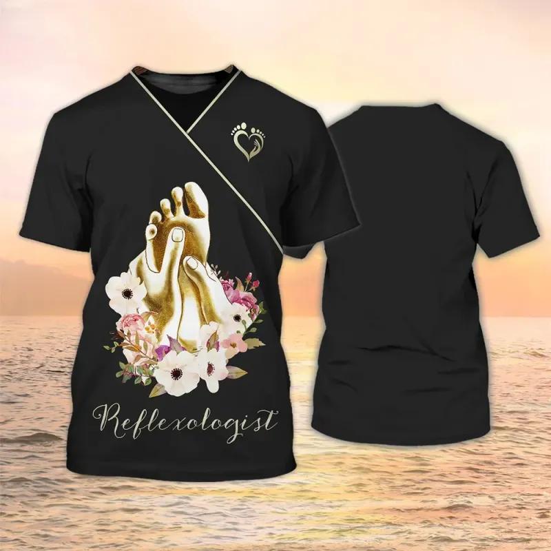 Женская футболка с круглым вырезом — фото 4