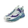 Kappa Retro Shock Absorbing Non-Slip Wear-Resistant Low-Top Dad Shoes Unisex Sneakers Blue Purple White K0BX5MM01D-124