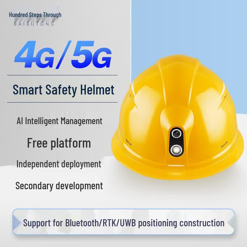 Baibutong A1S 4G Smart Safety Helmet Camera