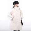 Winter new stand-up collar fur coat women's fur integrated environmentally friendly fur medium and long mink fur coat
