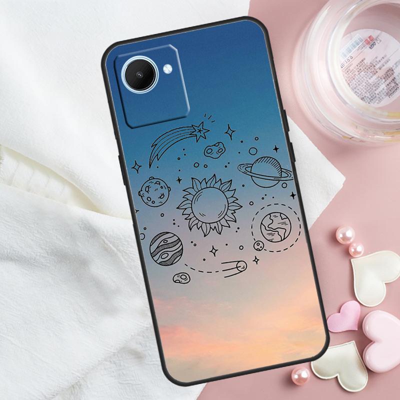 

Космос Солнечная система Планеты Вселенная Для Realme GT 7 Pro GT 5 6 6T C67 C61 C55 C53 C51 C21Y C25S C75 10 11 12 13 14 Pro Plus Чехол Realme GT6