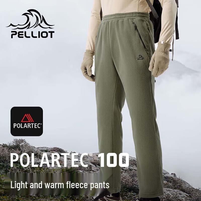 Pelliot Men s Outdoor Windproof Fleece Hiking Pants XL