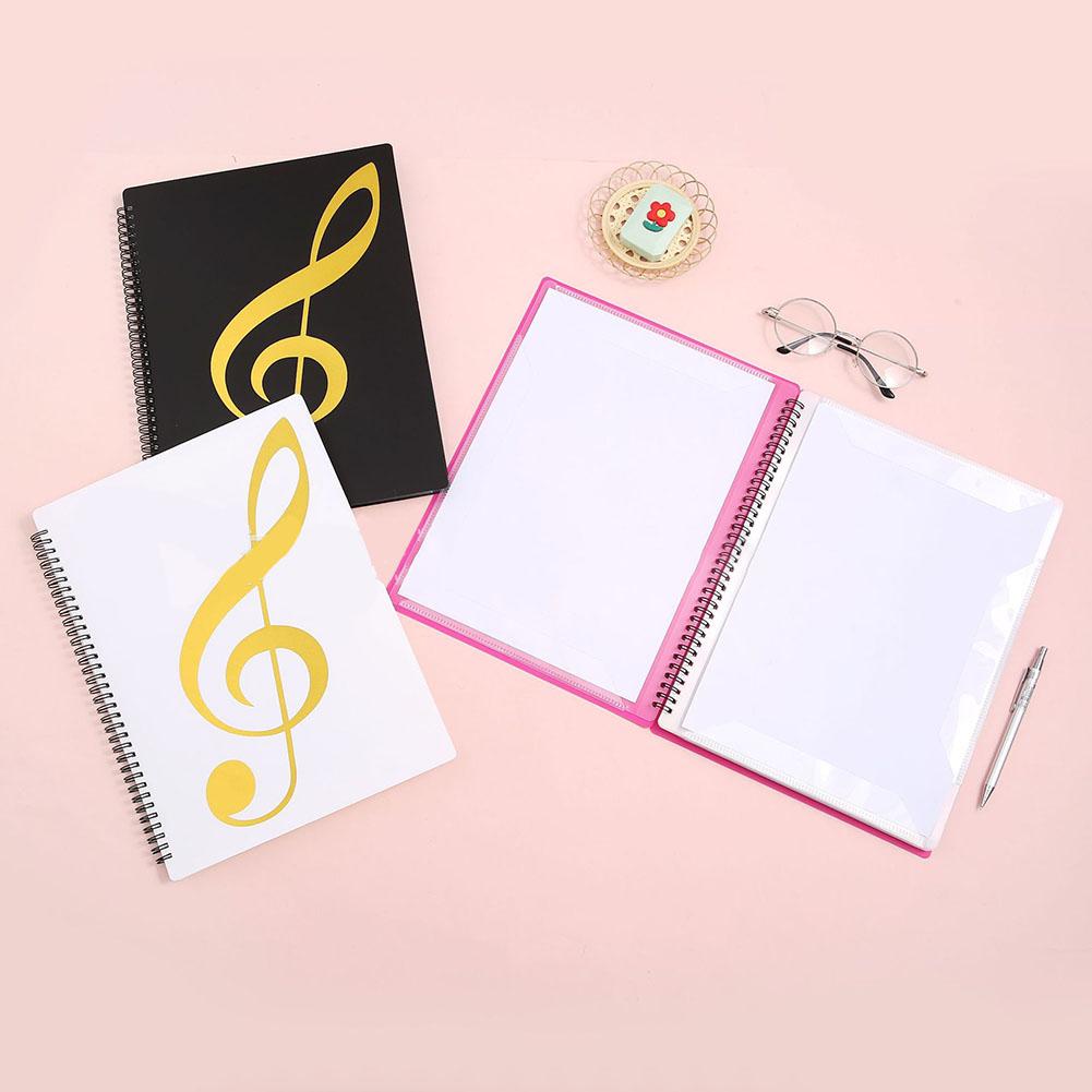 Rukopis Flexibilní notový sešit Otáčení stránek s hudbou