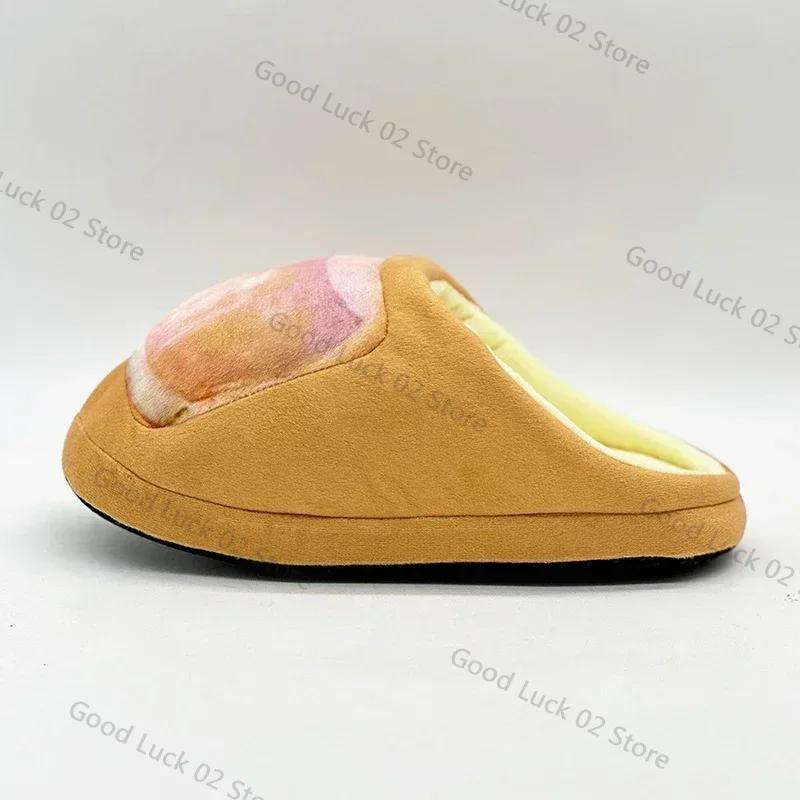 Mode Kreative Schrullige Simulations-Daumen-Hausschuhe Kurzer Plüsch Lustige Zuhause Paar Schuhe Herren und Damen Winter Verdickte Warme Hausschuhe