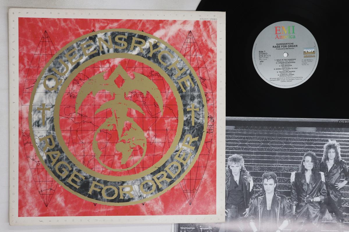 

LP Record QUEENSRYCHE - Rage For Order EYS91171 EMI AMERICA 1986 Japan Metal Used
