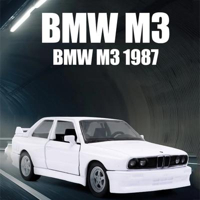 1:36 BMW M3 1978 Alliage Classique Voiture de Sport Modèle Moulé sous Pression Métal Glissant Simulé Inertie Véhicule Jouet Cadeaux pour Enfants Décoration