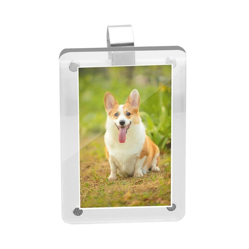 Acrylic Car Sun Visors Photo Holder Stand Tool Less Installation Magnetic Design Fit Most Vehicles Travel Memory Display