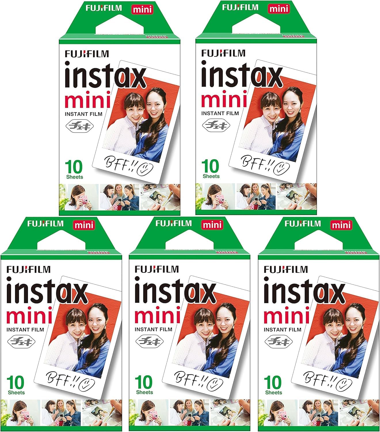

Комплекти Fujifilm Миттєвий фотоапарат Instax film 10 штук x5 комплект INSTAX MINI JP 1 [5 продано]