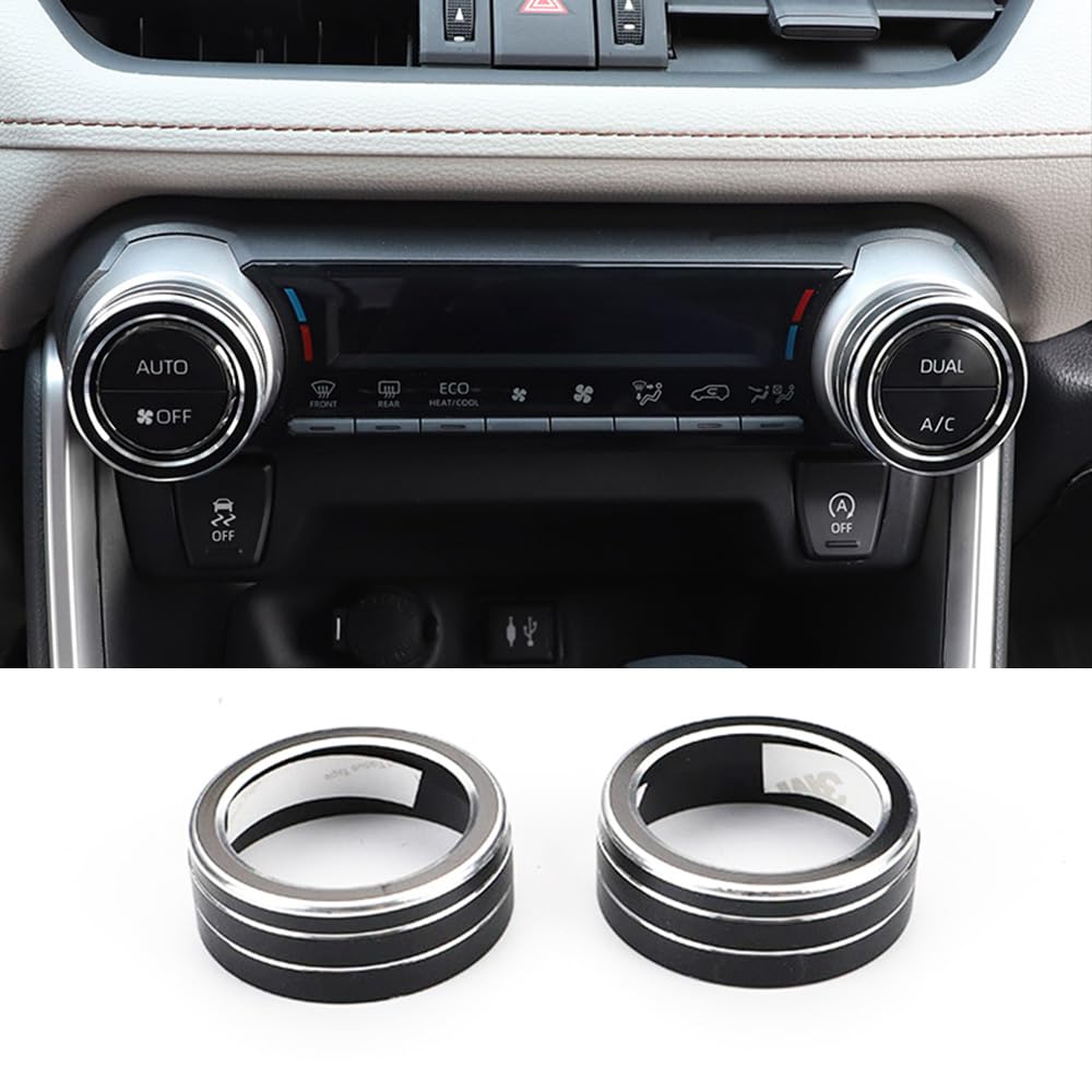 rav4 50 series air conditioner dial cover rav4 interior parts чёрный