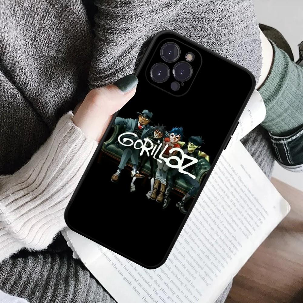 Anime G-Gorillaz Phone Case For IPhone 16 15 8 7 6 6S Plus X SE XR XS 14 11 12 13 Mini Pro Max Mobile Case