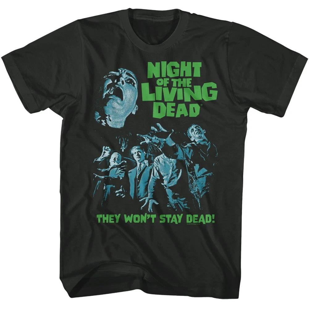 Night Of THe Living Dead Movie Zombies They Won t Stay Dead Men s T shirt S