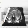 MRI of the Brain Blanket Super Soft Flannel Sofa Throw Blanket for Home Bedroom Outdoor Throws Bedspread Quilt