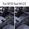 For BYD Seal 06 GT Central Control Gear Silicone Pad Water Cup Wireless Charging Protective Cover Car Decoration Auto Supplies