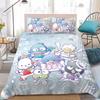 T-Tuxedo S-Sam Duvet Cover Set Home Style Bedding Soft Laundry Cotton Bed 3 Piece Set Student Dormitory Gift